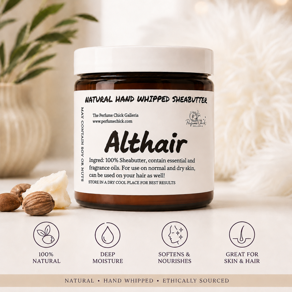 Natural Hand Whipped Shea Butter - Althair scent by The Perfume Chick Galleria