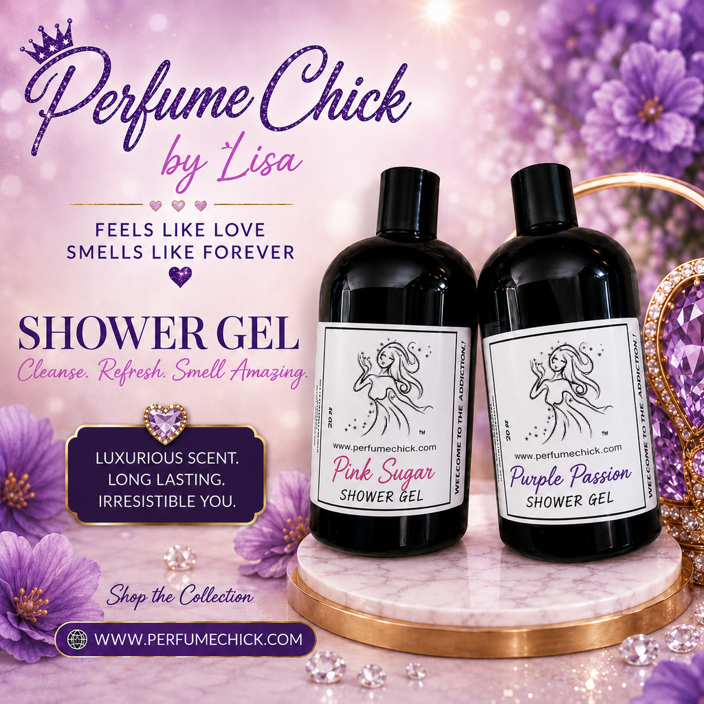 Perfume Chick by Lisa luxurious scented shower gel and body wash