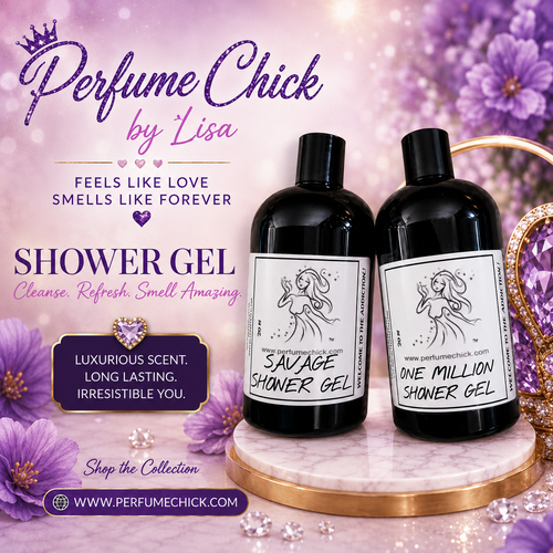Perfume Chick by Lisa Scented Shower Gel 16 oz bottles for fragrance layering